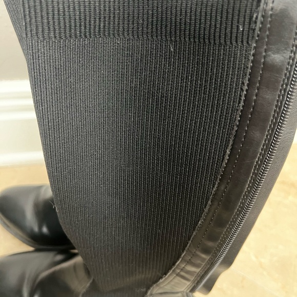 Girls Tall black Steve Madden boots size 3 - Picture 4 of 7